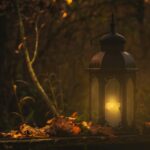 Image of a lantern - how to look after your mental health in winter